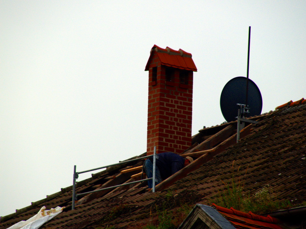 Erster originaler Schornstein